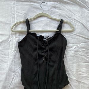 Urban Outfitters Black Bodysuit
